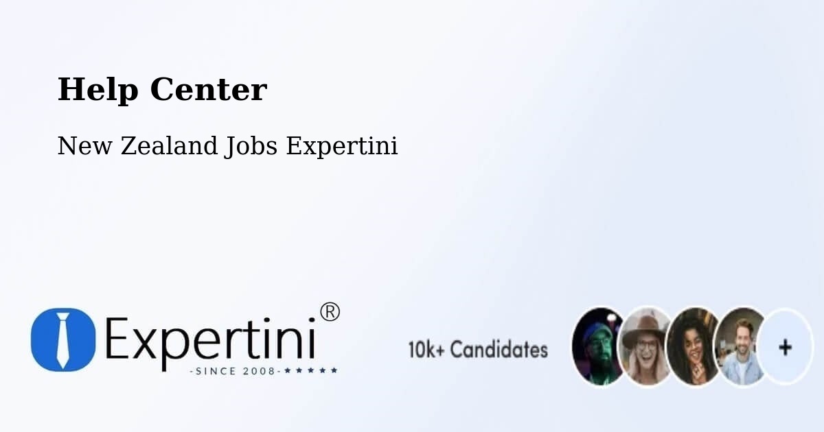 Help Center - New Zealand Jobs Expertini