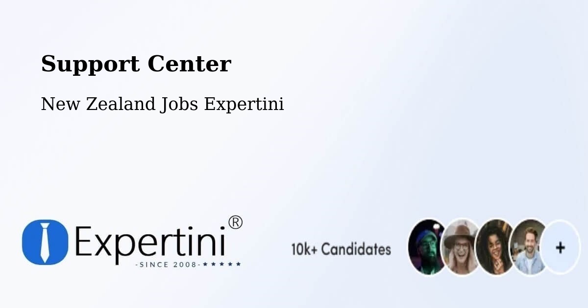 Support Center - New Zealand Jobs Expertini